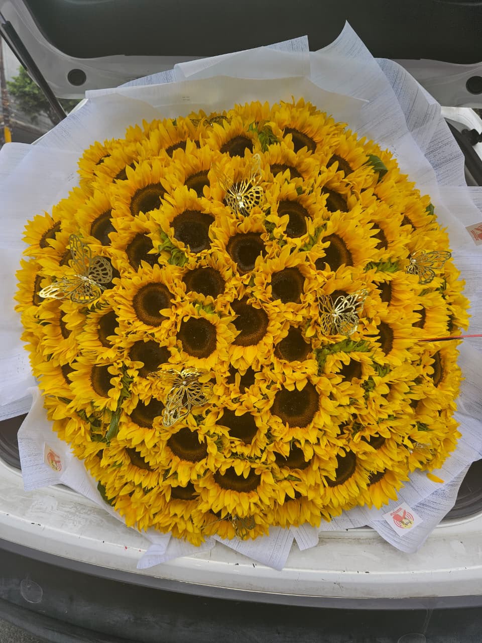 Ramo de 100 Girasoles