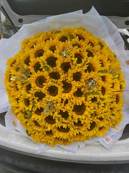 Ramo de 100 Girasoles