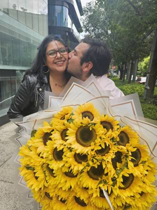 Ramo de 50 Girasoles Gigantes