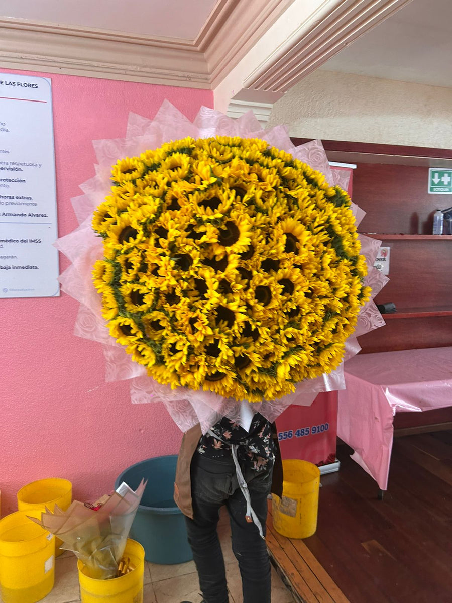Ramo de 100 Girasoles